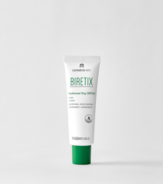 Crema hidratante para piel acneica